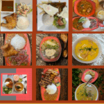Mustard and Brown Lunch Time Special Menu Modern Elegant Aesthentic Colorful Instagram Story